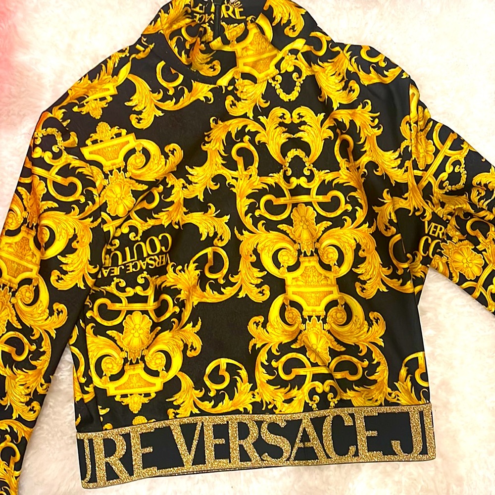 Versace crop top